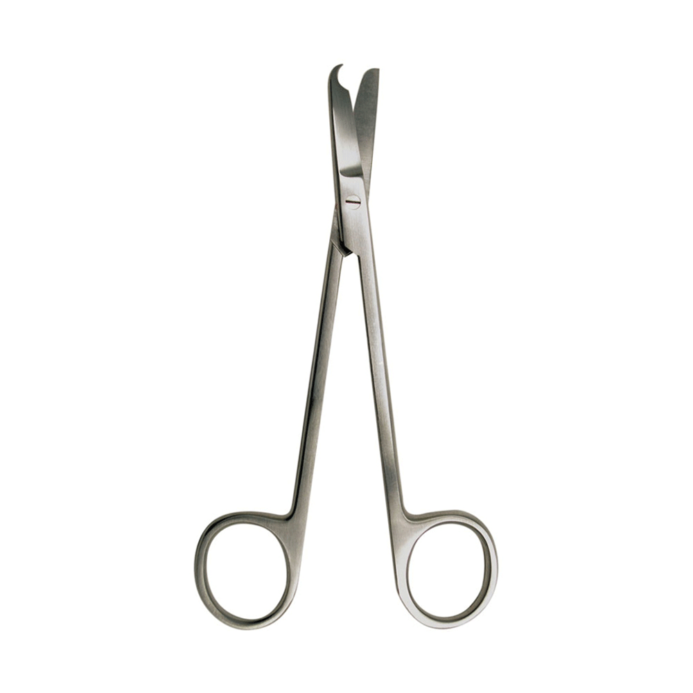 Curved nail scissors