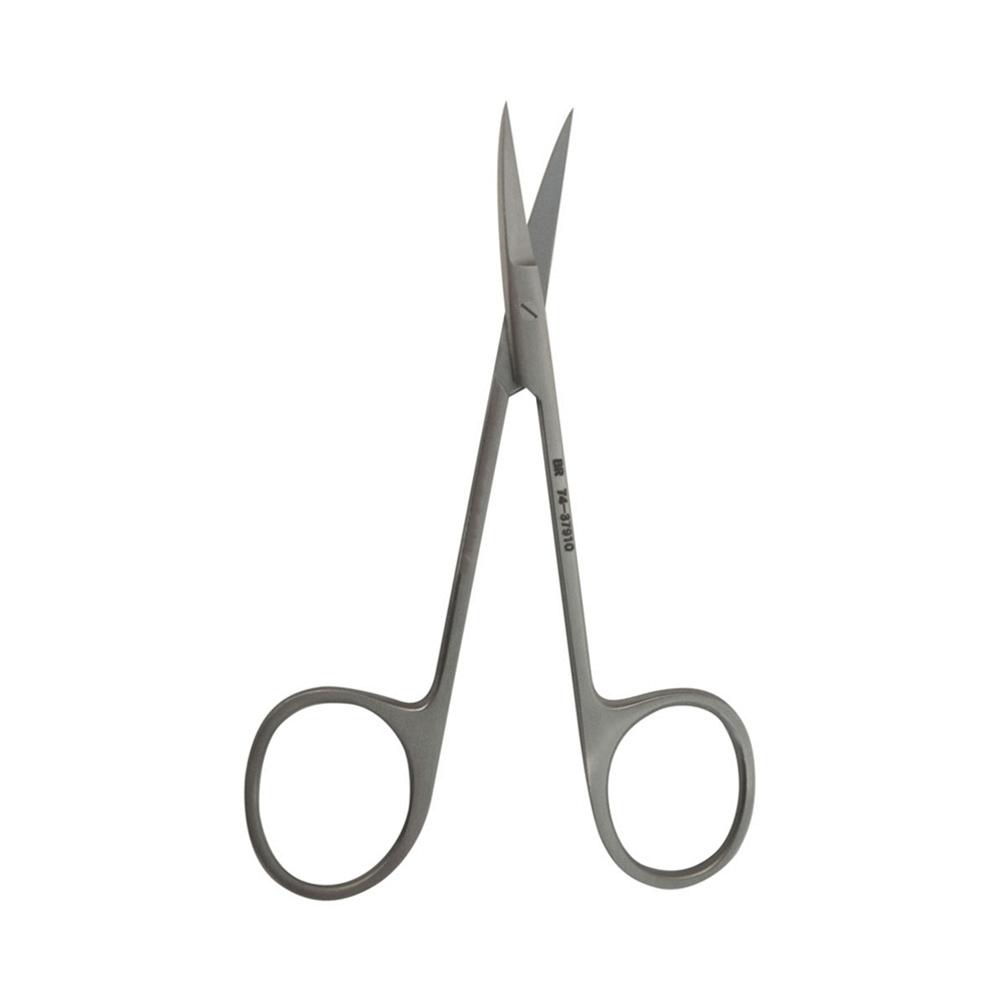 Curved nail scissors