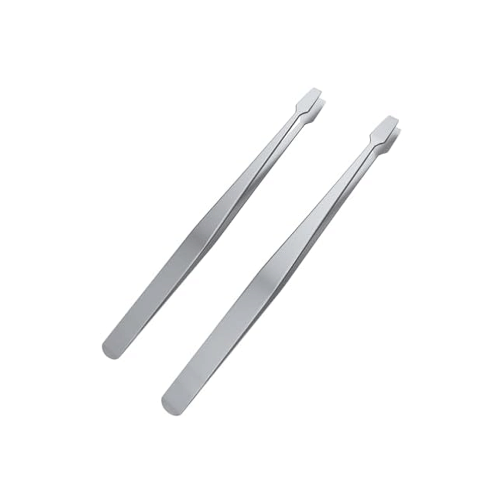 Flat tweezers